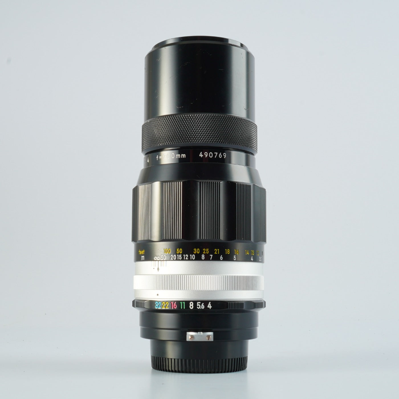 Nikon NIKKOR-Q Auto 200mm F/4 非Ai 単焦点レンズ