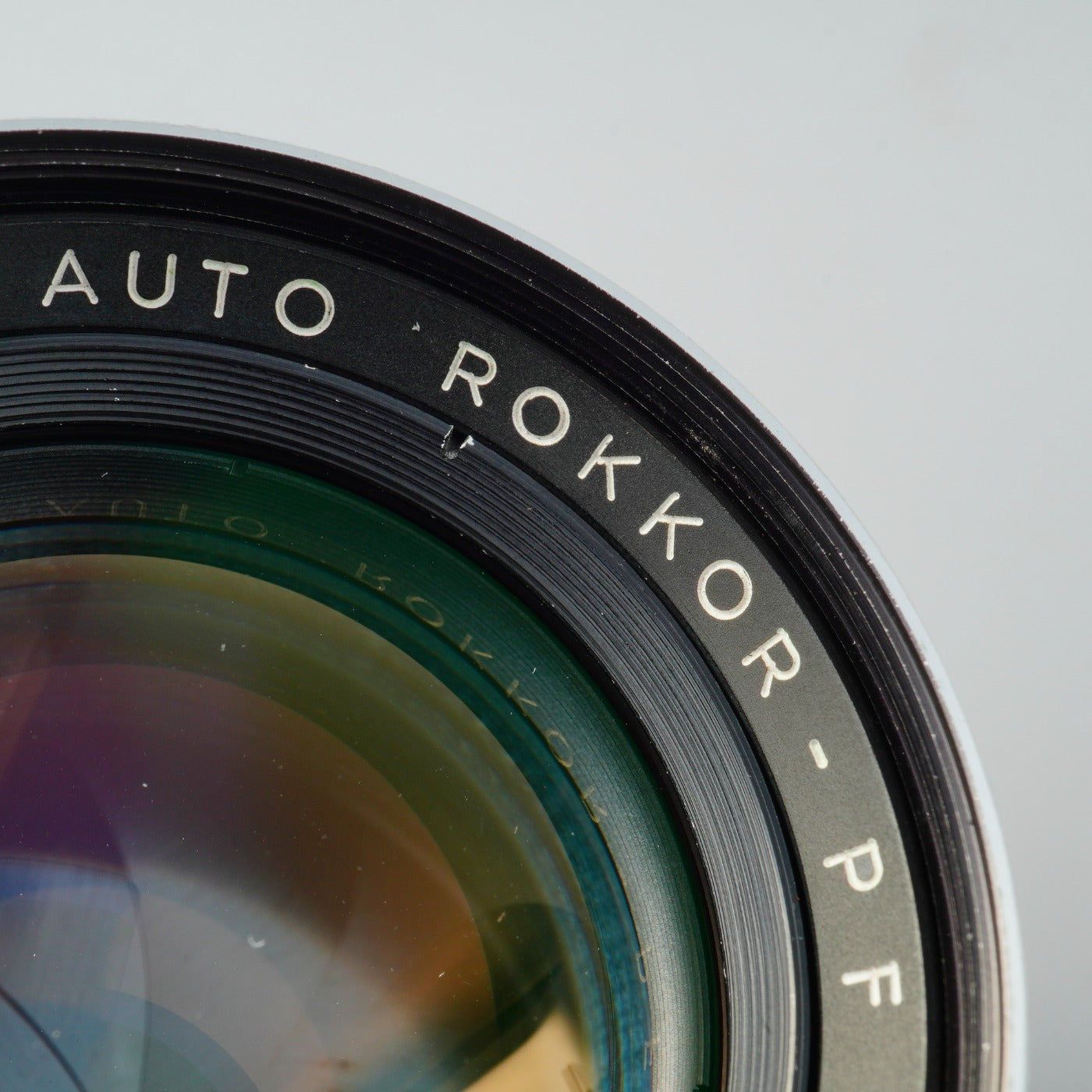 MINOLTA AUTO ROKKOR-PF 58mm F/1.4 単焦点レンズ