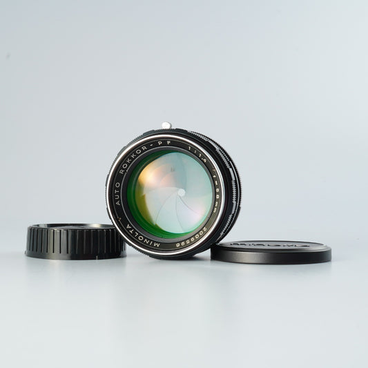 MINOLTA AUTO ROKKOR-PF 58mm F/1.4 単焦点レンズ