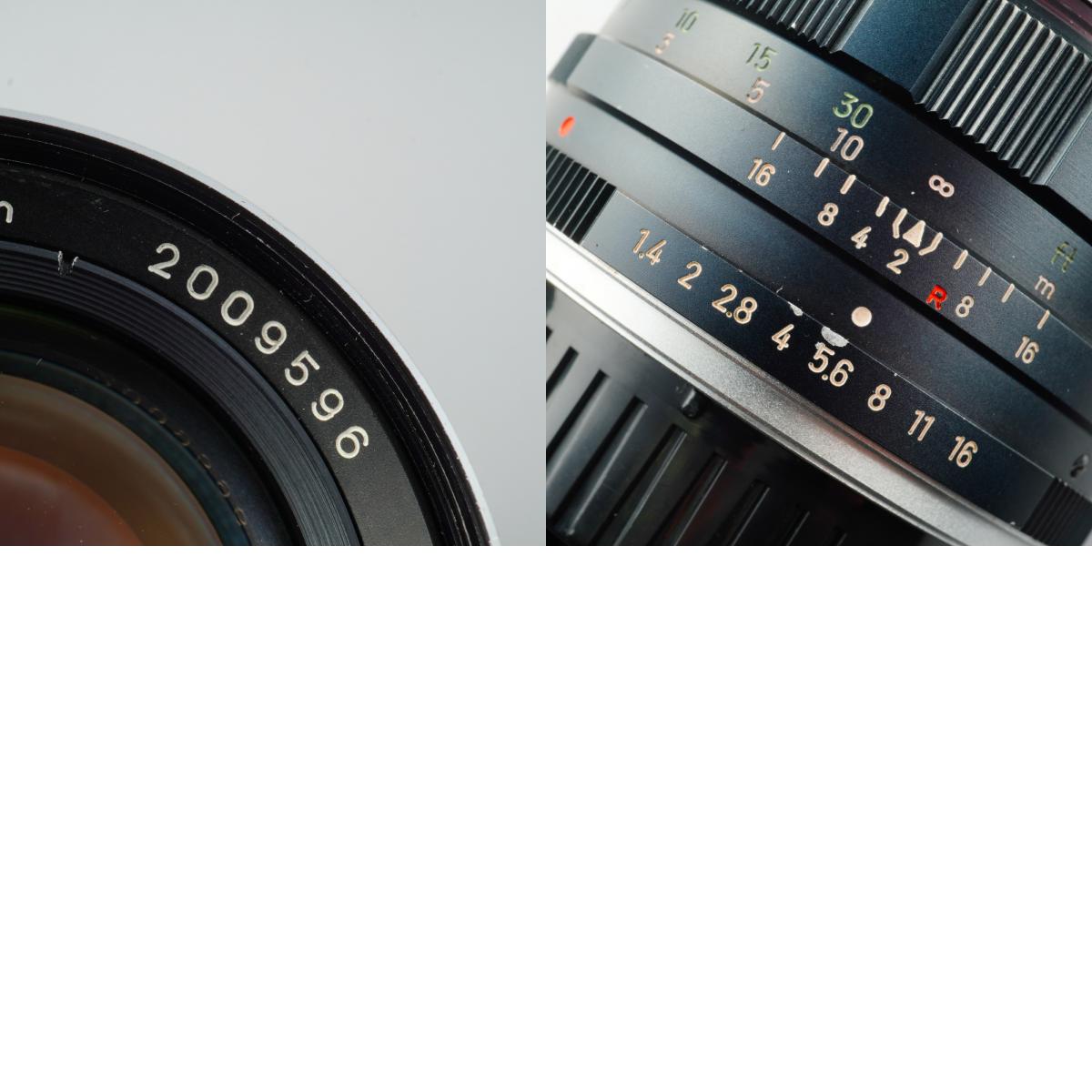 MINOLTA AUTO ROKKOR-PF 58mm F/1.4 単焦点レンズ