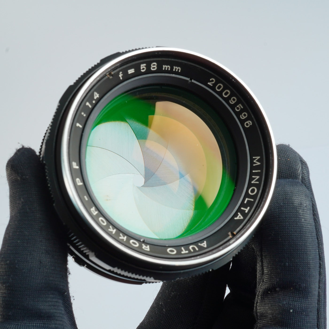 MINOLTA AUTO ROKKOR-PF 58mm F/1.4 単焦点レンズ