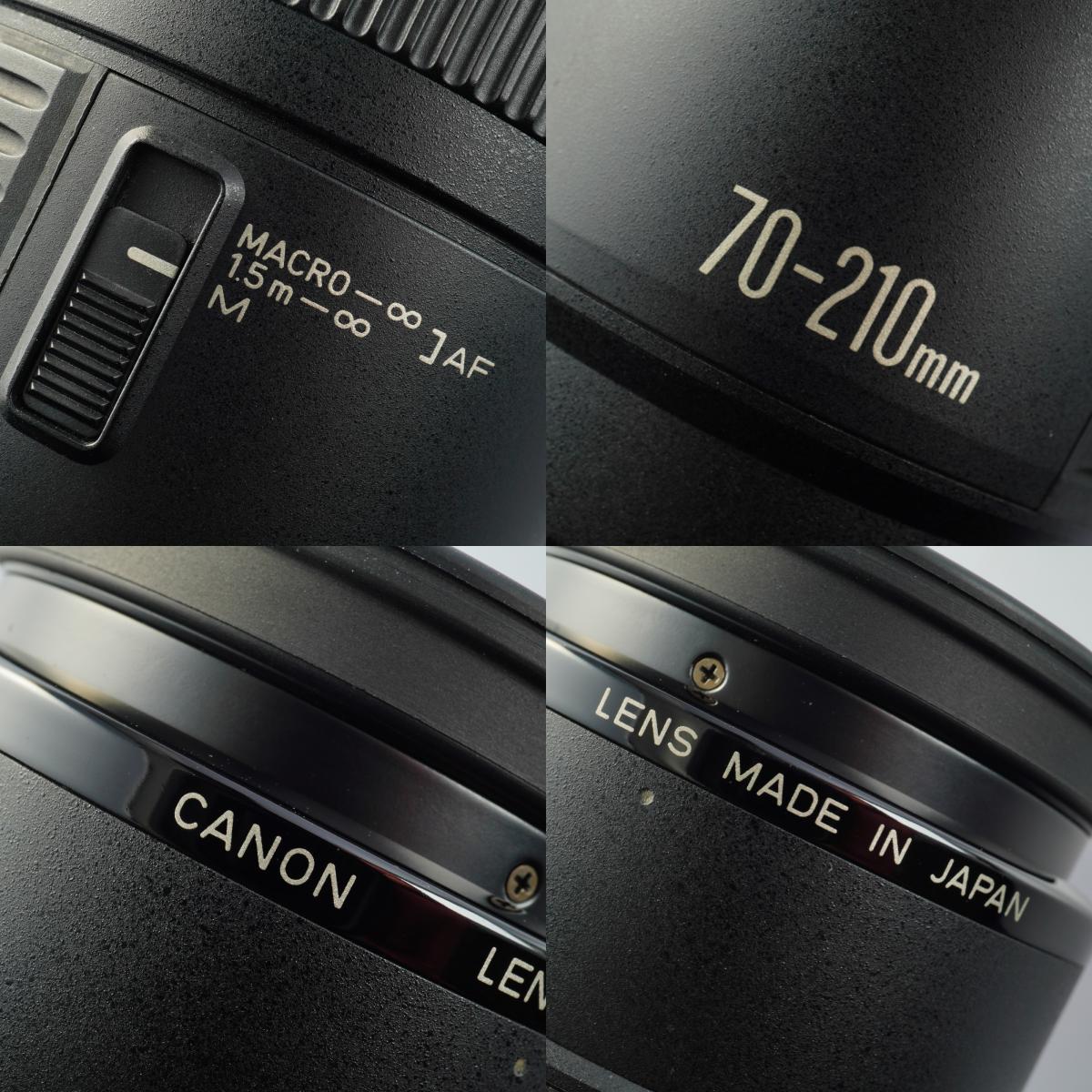 Canon EF 70-210mm F/4 ズームレンズ
