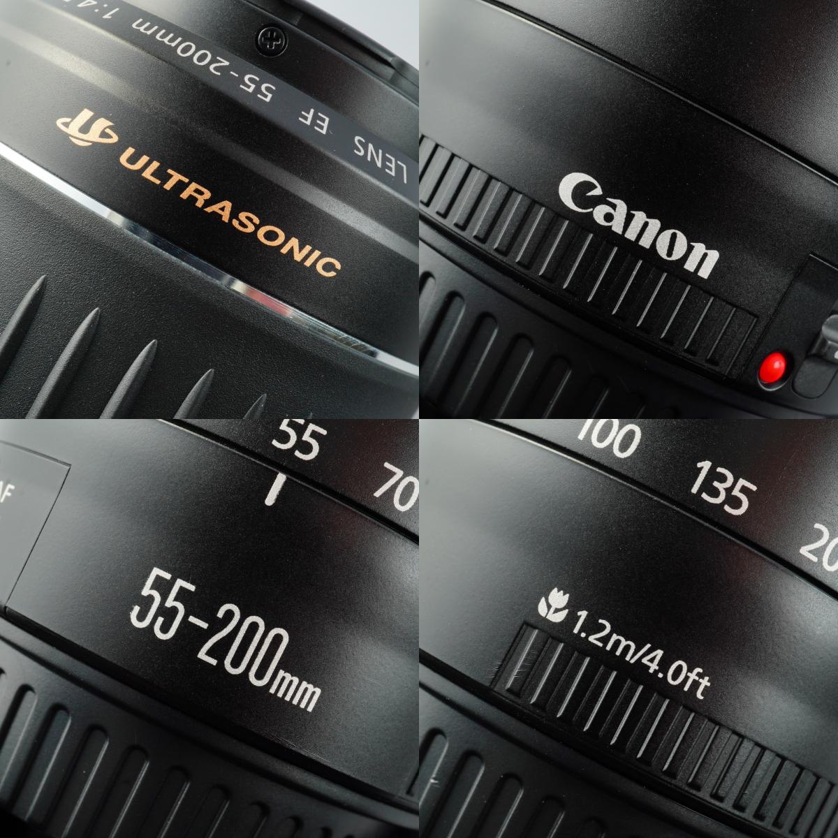 Canon EF 55-200mm F/4.5-5.6 Ⅱ USM ズームレンズ