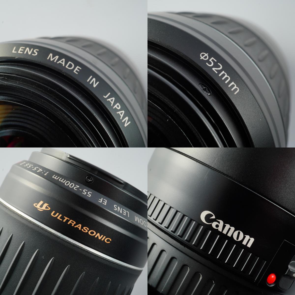 Canon EF 55-200mm F/4.5-5.6 Ⅱ USM ズームレンズ