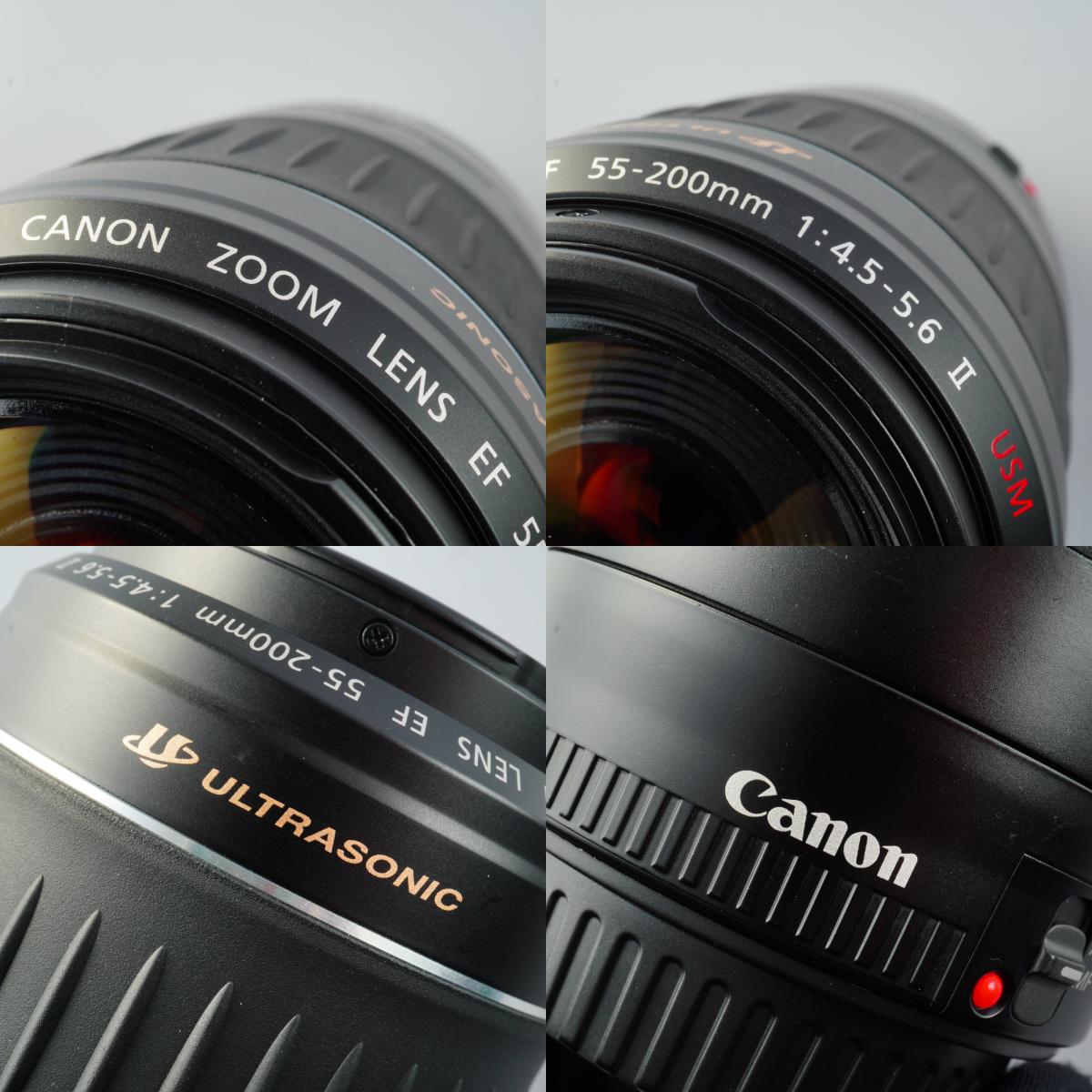 Canon EF 55-200mm F/4.5-5.6 Ⅱ USM ズームレンズ