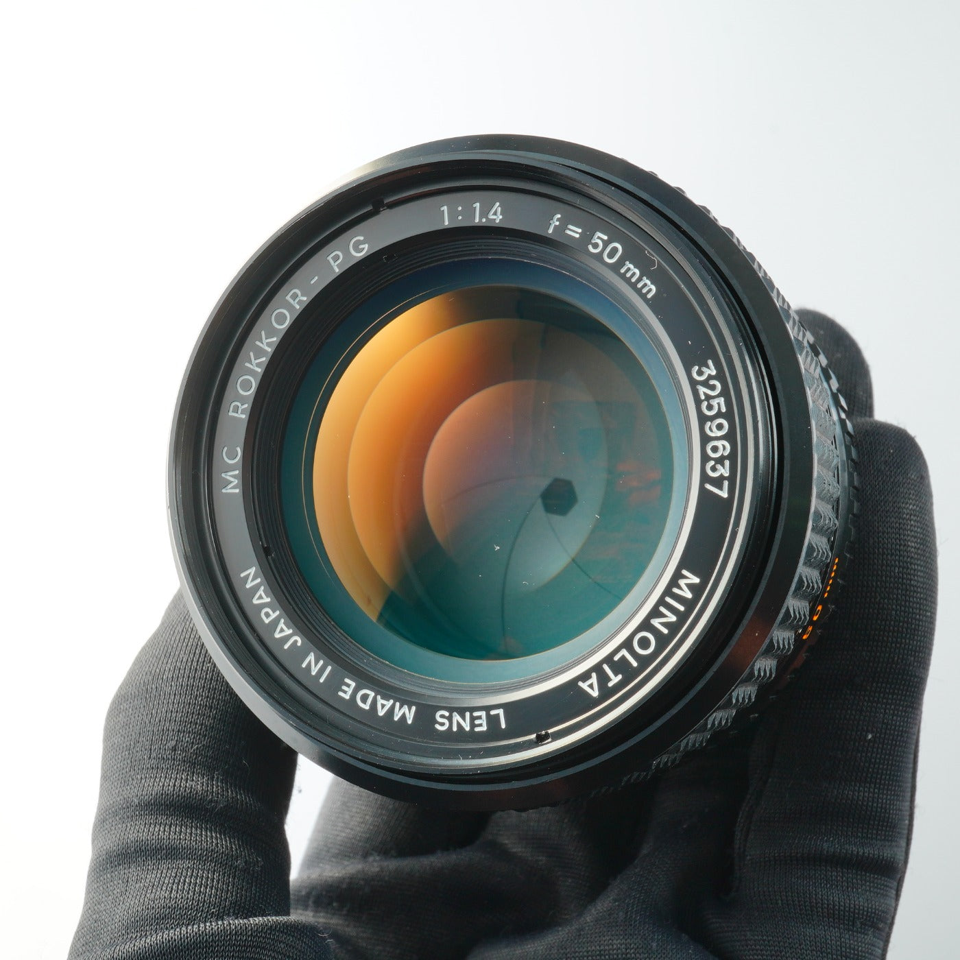 MINOLTA MC Rokkor-PG 50mm F/1.4 単焦点レンズ