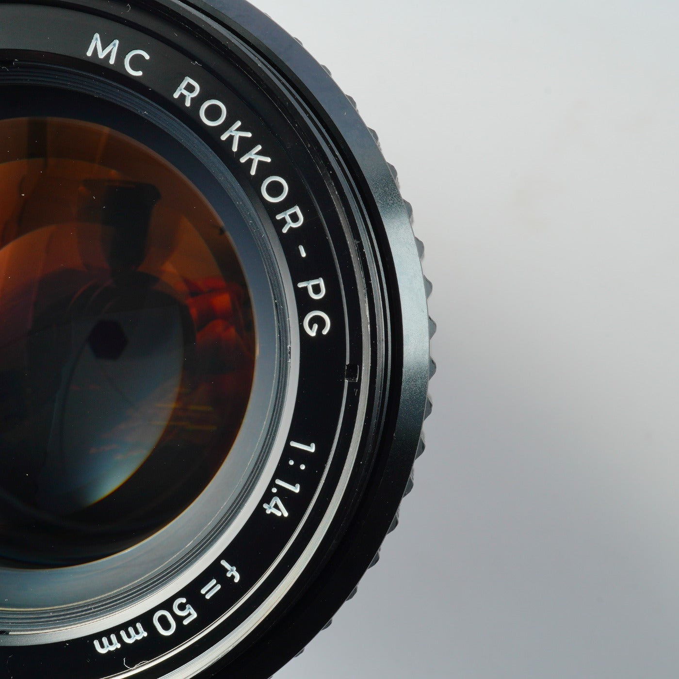 MINOLTA MC Rokkor-PG 50mm F/1.4 単焦点レンズ