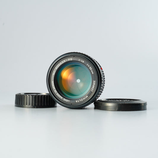 MINOLTA MC Rokkor-PG 50mm F/1.4 単焦点レンズ