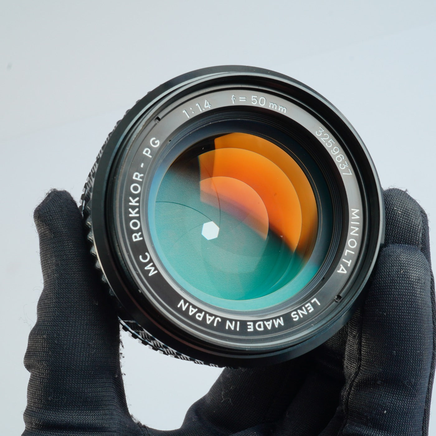 MINOLTA MC Rokkor-PG 50mm F/1.4 単焦点レンズ