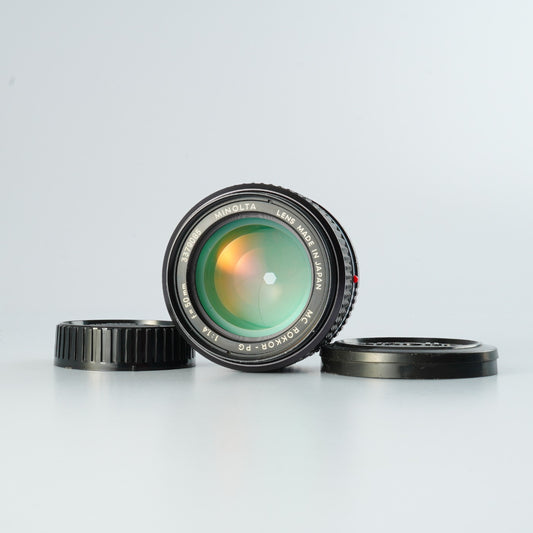 MINOLTA MC Rokkor PG 50mm F/1.4 単焦点レンズ