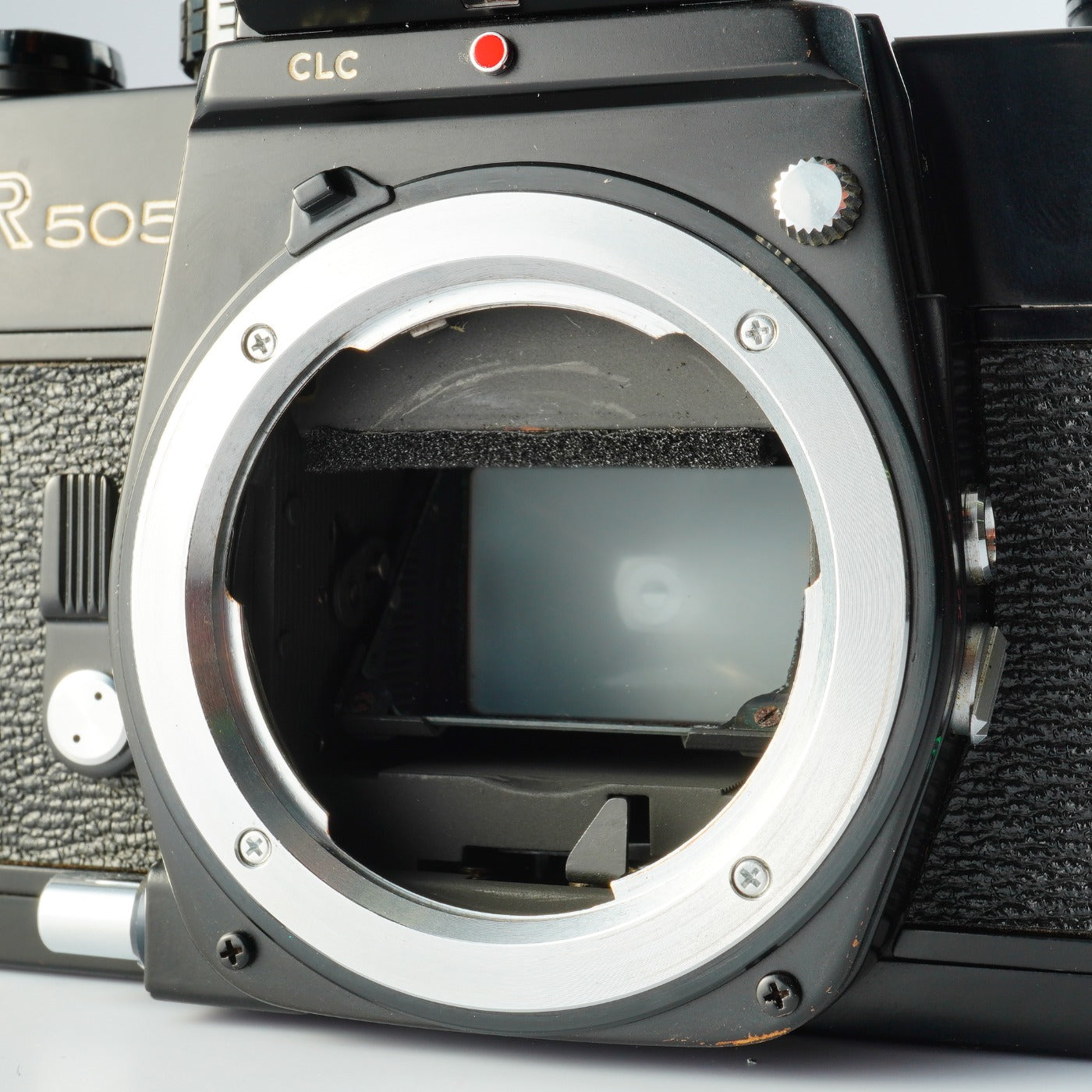 【Serviced & Tested】 MINOLTA SR505 Black + MC ROKKOR-PF 50mm F/1.7 MF フィルム一眼レフカメラ