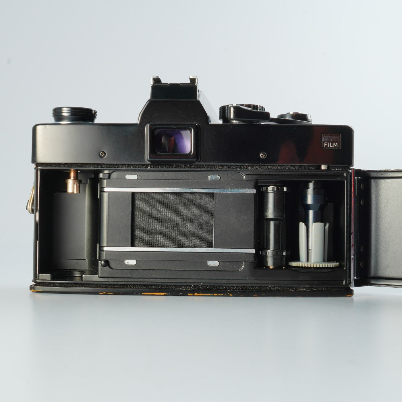 【Serviced & Tested】 MINOLTA SR505 Black + MC ROKKOR-PF 50mm F/1.7 MF フィルム一眼レフカメラ