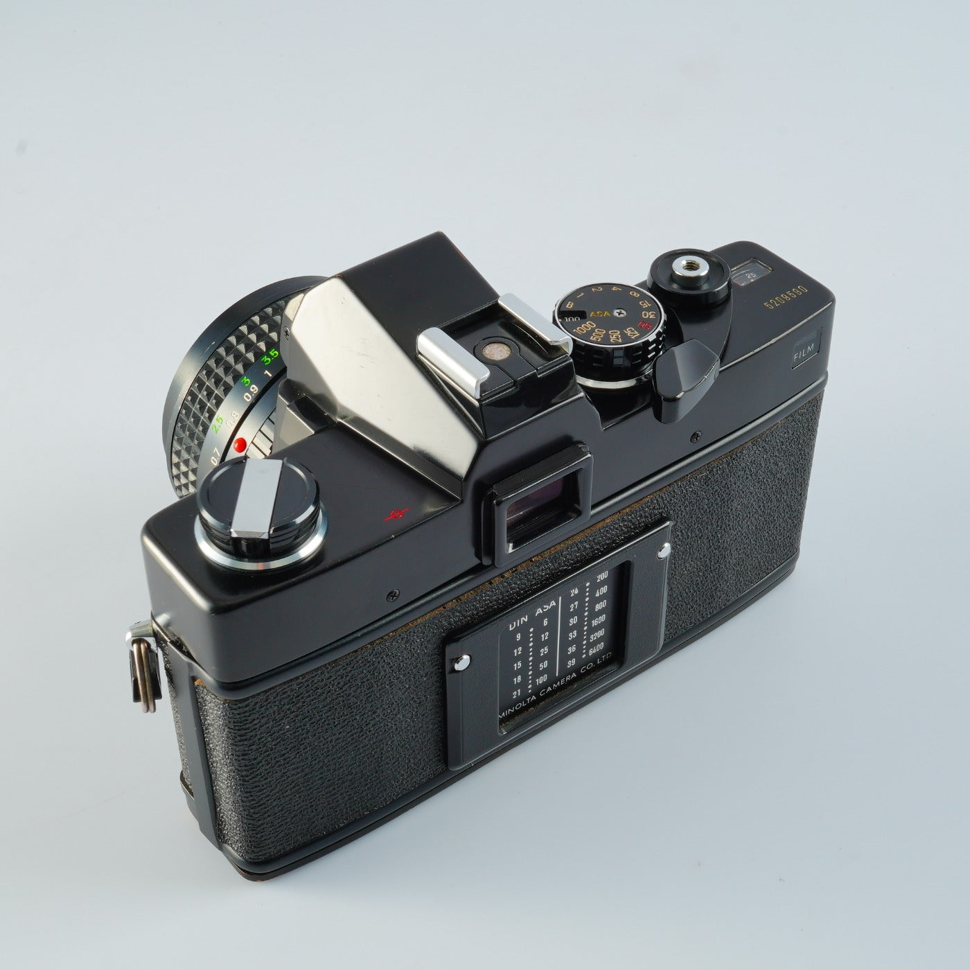 【Serviced & Tested】 MINOLTA SR505 Black + MC ROKKOR-PF 50mm F/1.7 MF フィルム一眼レフカメラ