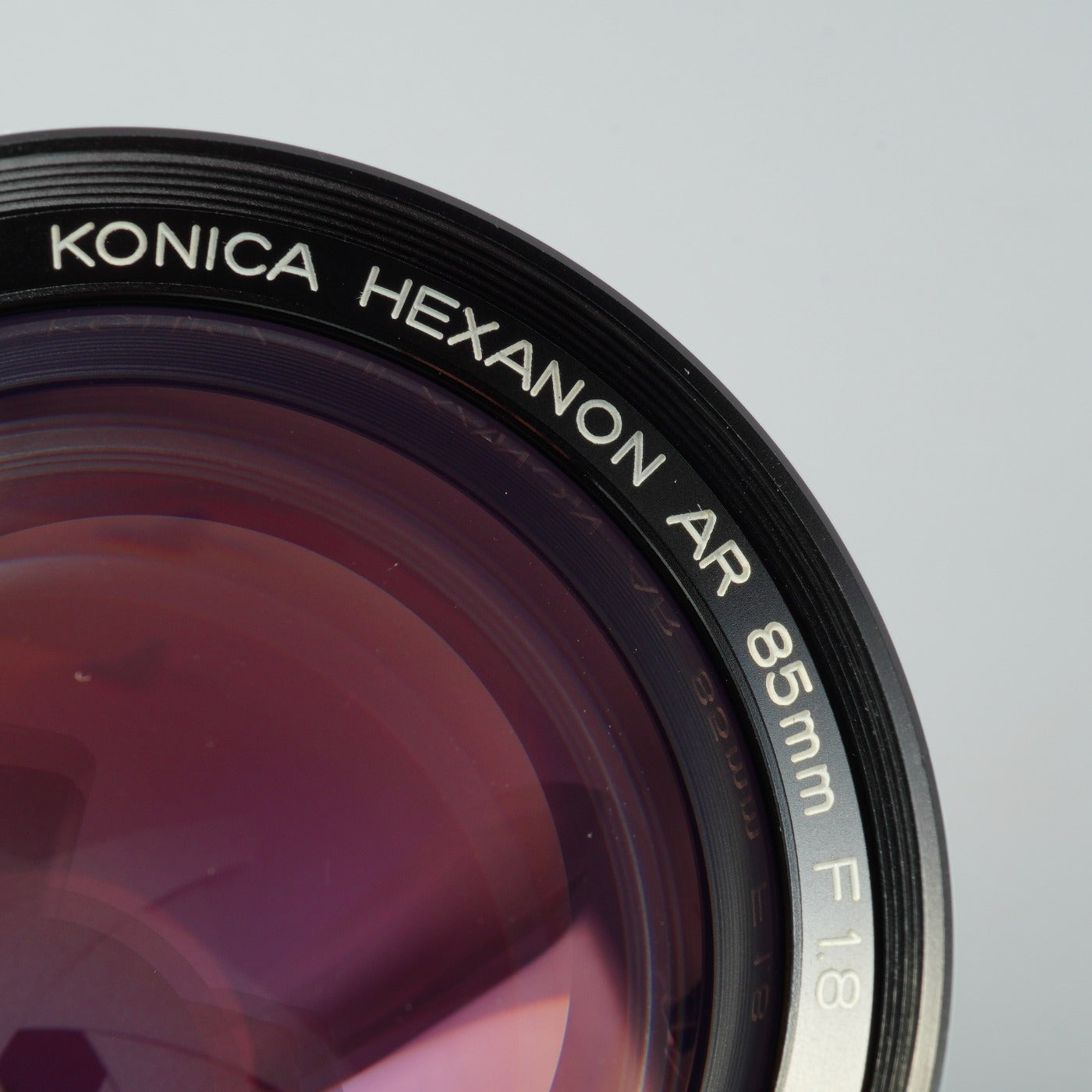 Konica Hexanon AR 85mm F/1.8 単焦点レンズ