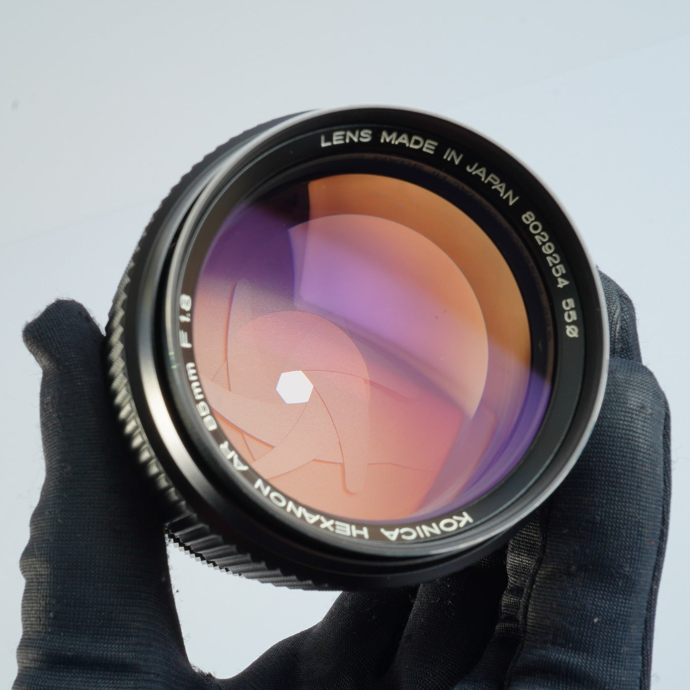 Konica Hexanon AR 85mm F/1.8 単焦点レンズ