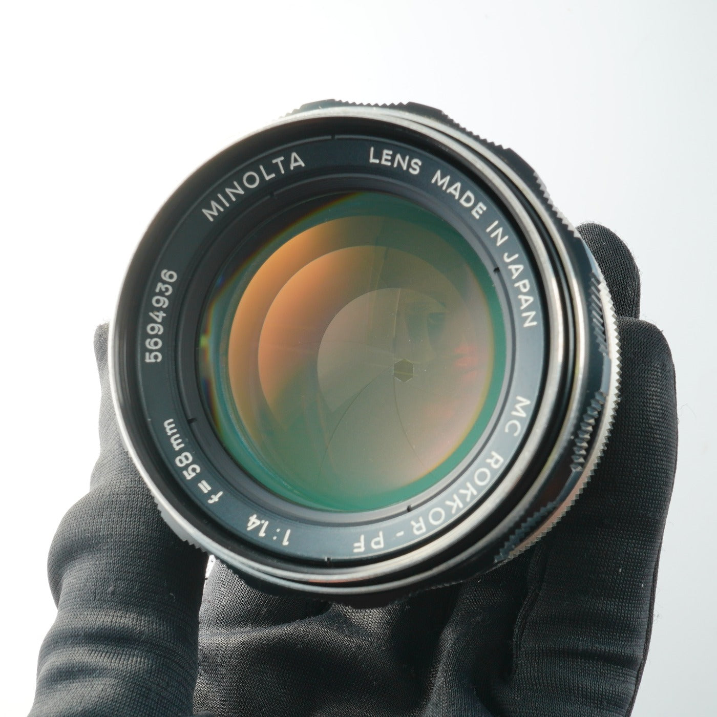 MINOLTA MC ROKKOR-PF 58mm F/1.4 単焦点レンズ