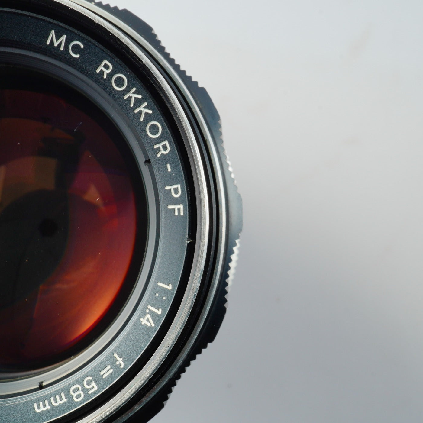 MINOLTA MC ROKKOR-PF 58mm F/1.4 単焦点レンズ