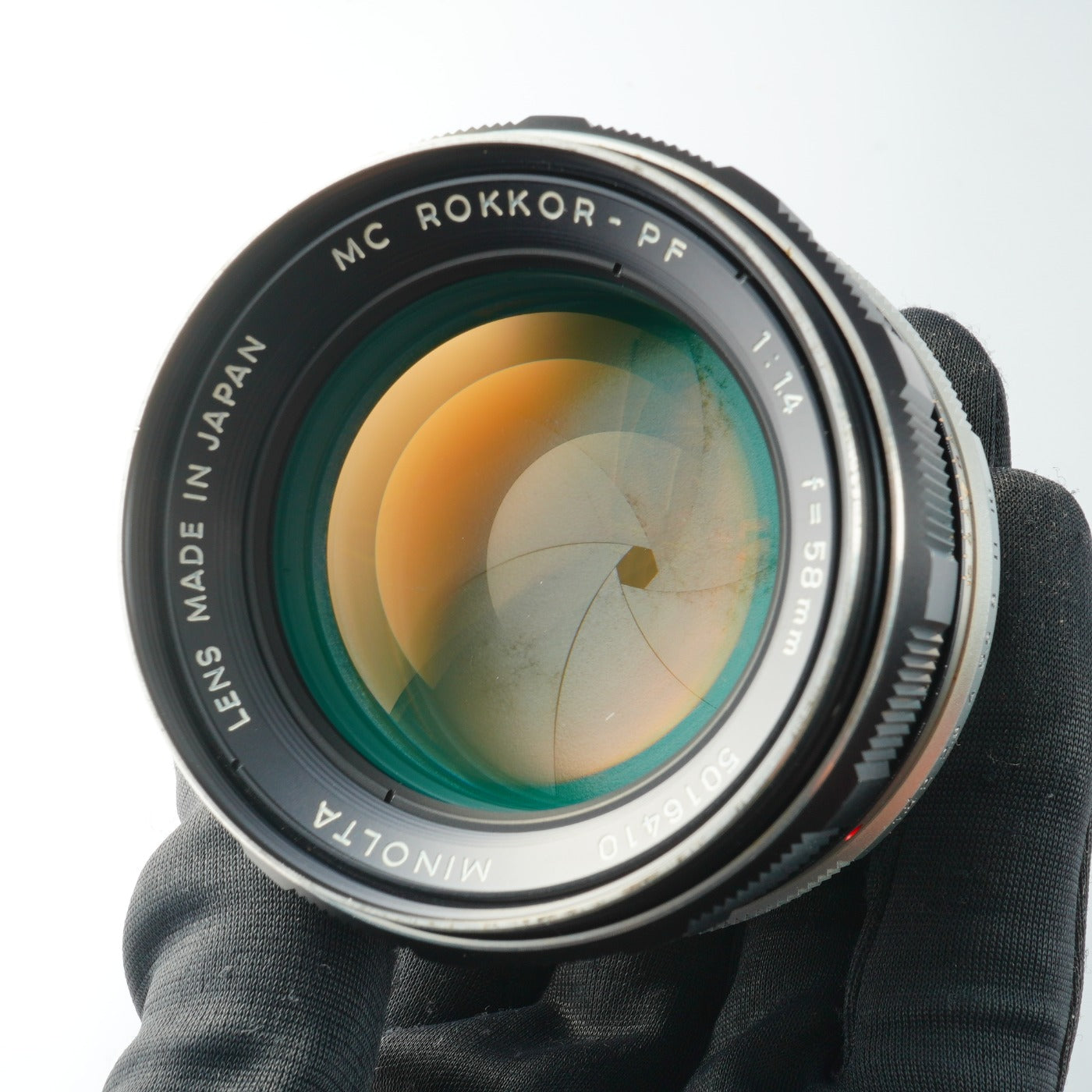 MINOLTA MC ROKKOR-PF 58mm F/1.4 単焦点レンズ