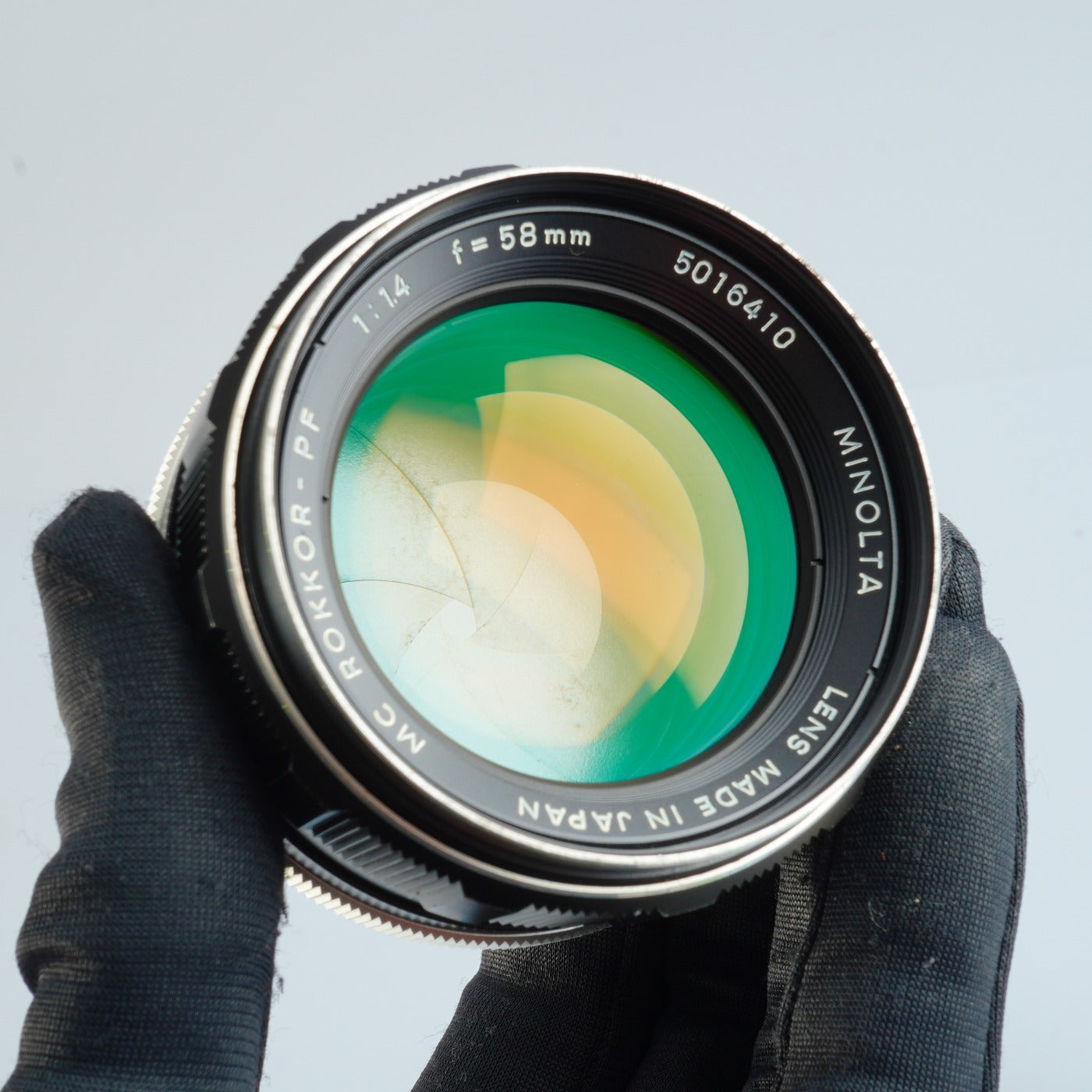 MINOLTA MC ROKKOR-PF 58mm F/1.4 単焦点レンズ