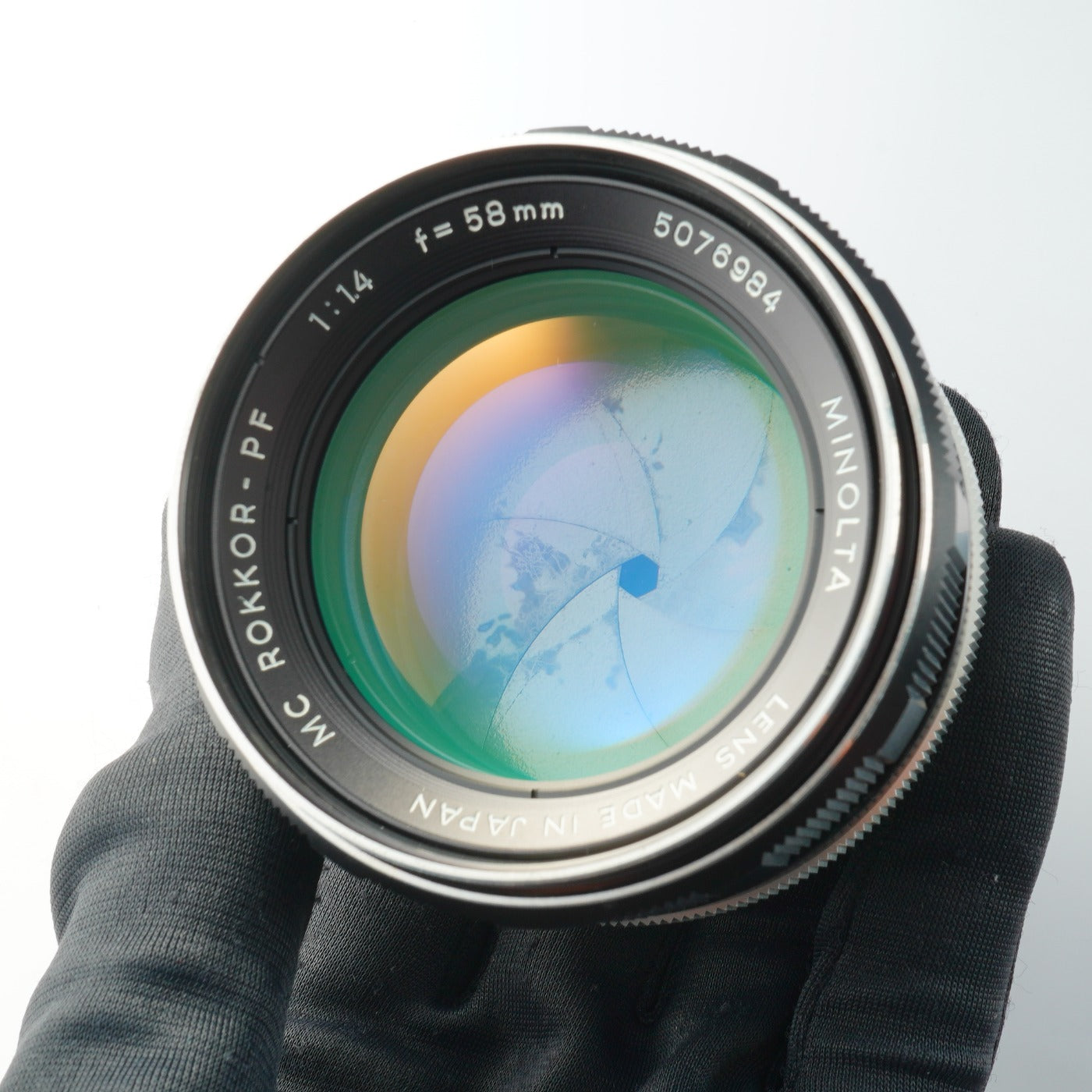 MINOLTA MC ROKKOR-PF 58mm F/1.4 単焦点レンズ