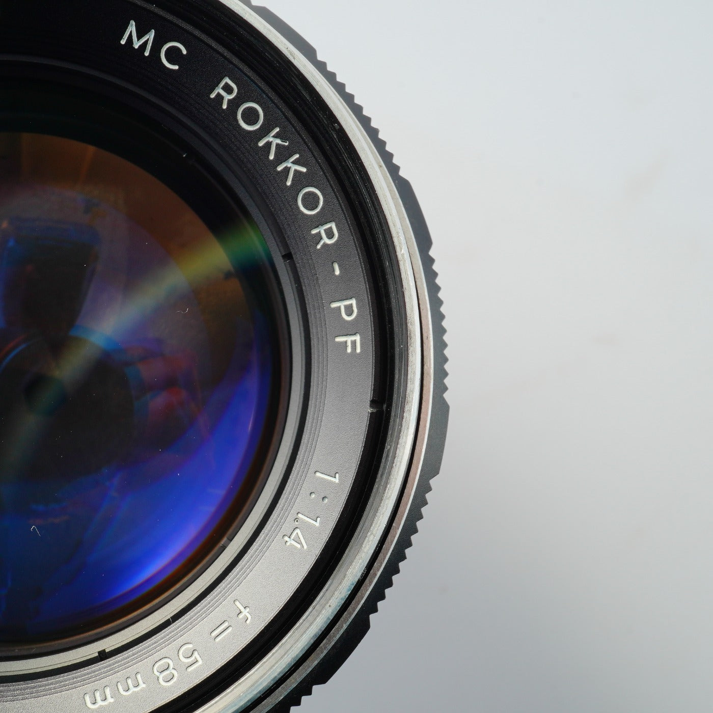 MINOLTA MC ROKKOR-PF 58mm F/1.4 単焦点レンズ