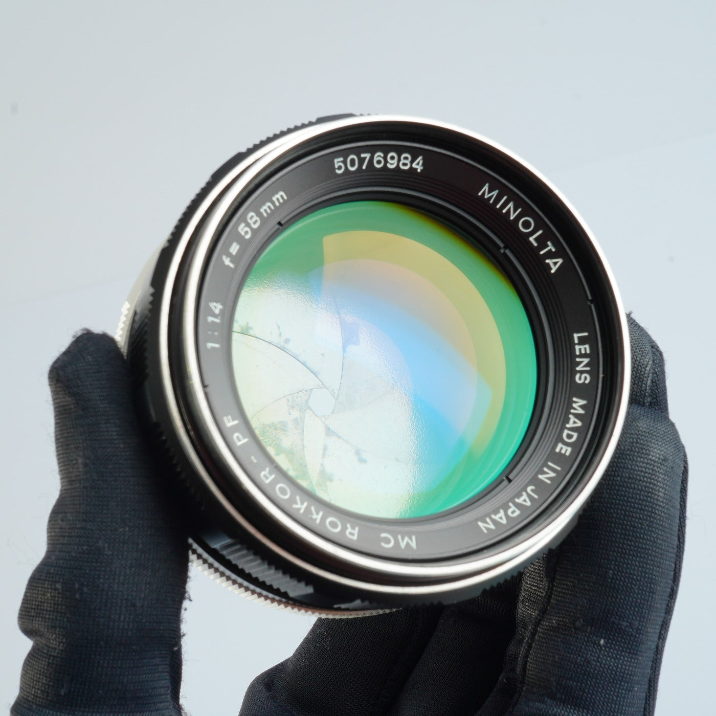 MINOLTA MC ROKKOR-PF 58mm F/1.4 単焦点レンズ