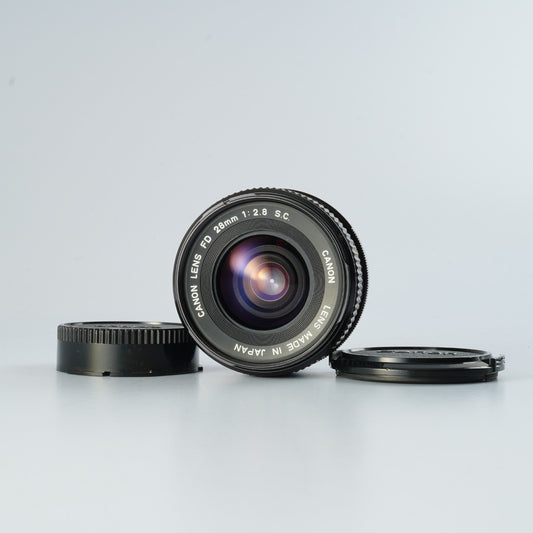 Canon FD 28mm F/2.8 S.C. 単焦点レンズ