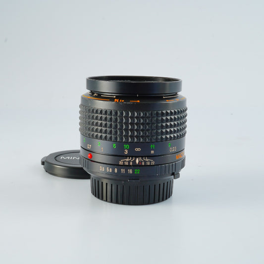 MINOLTA MD MACRO ROKKOR 50mm F/3.5 単焦点レンズ