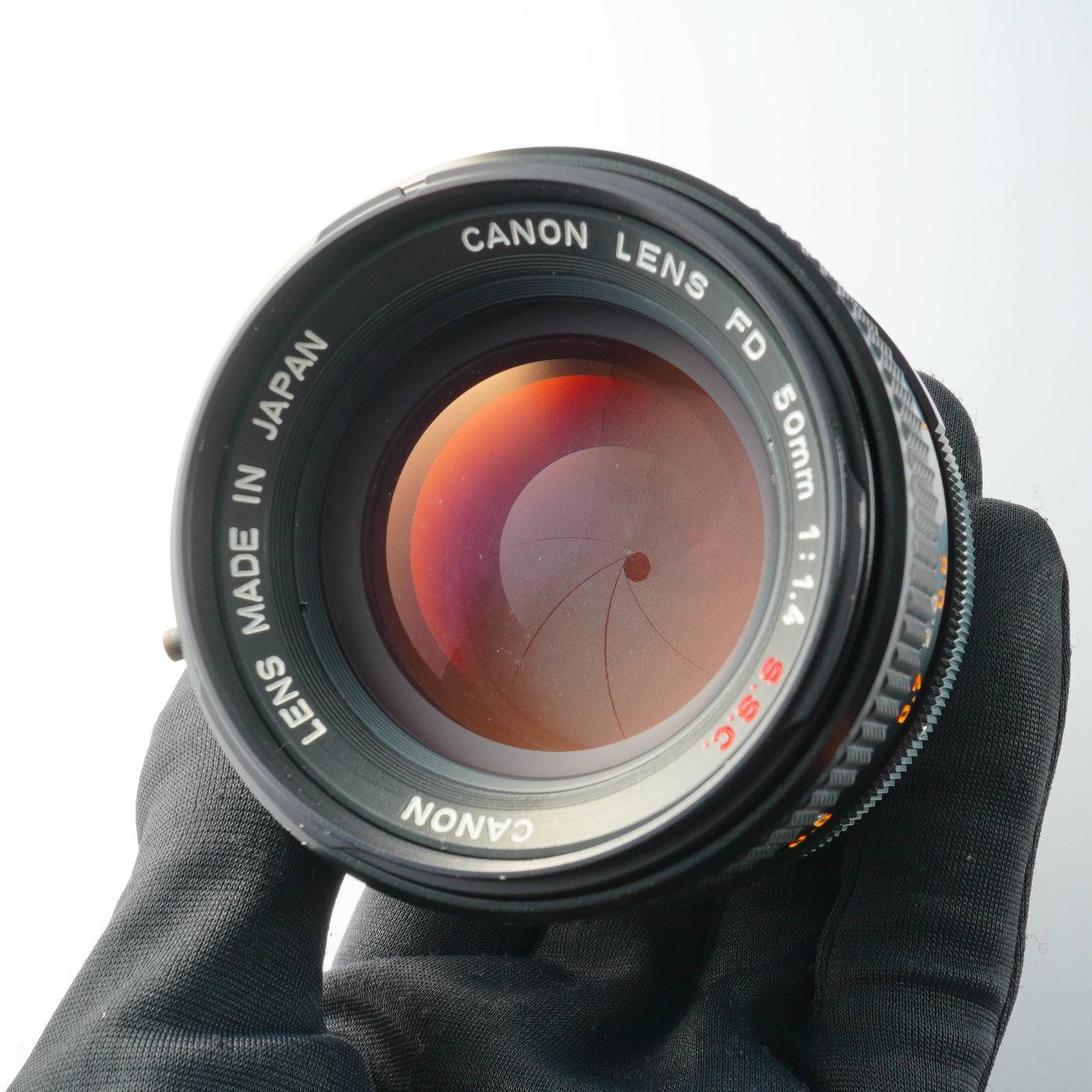Canon FD 50mm F/1.4 S.S.C. A mark 単焦点レンズ
