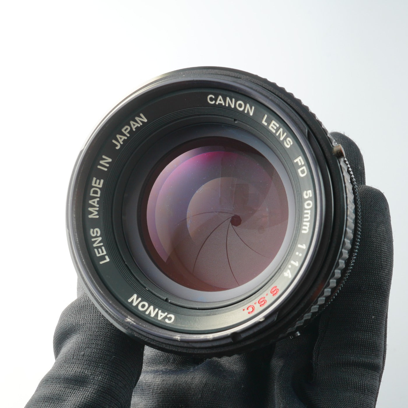 Canon FD 50mm F/1.4 S.S.C. A mark 単焦点レンズ