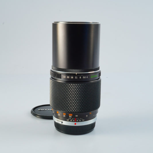 OLYMPUS OM-SYSTEM E.ZUIKO AUTO-T 200mm F/4 単焦点レンズ