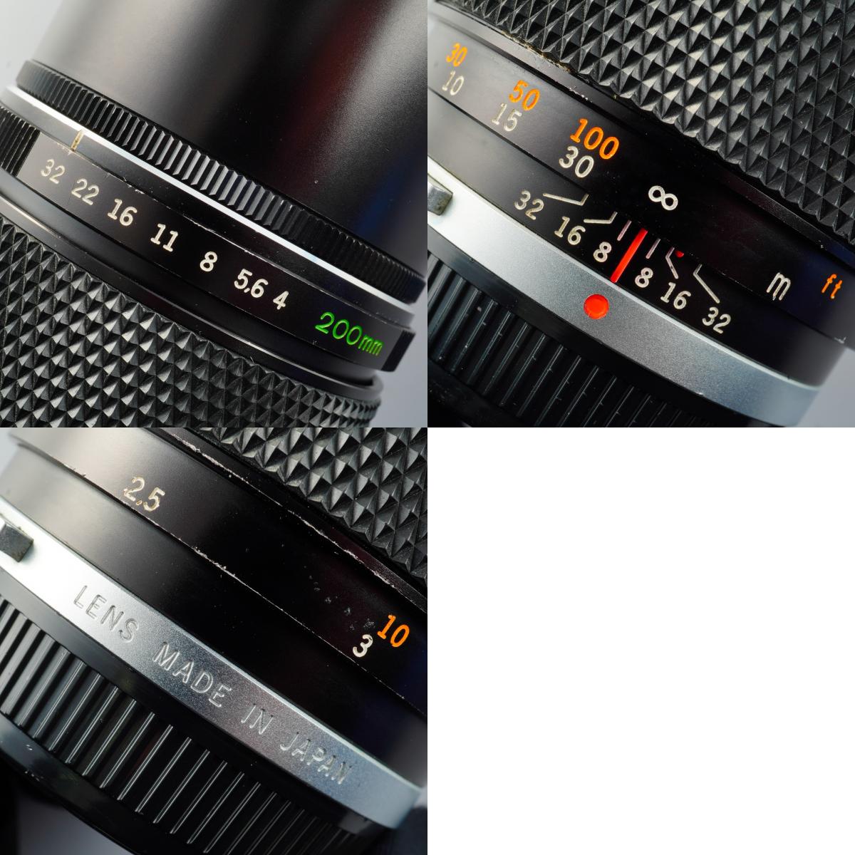 OLYMPUS OM-SYSTEM E.ZUIKO AUTO-T 200mm F/4 単焦点レンズ