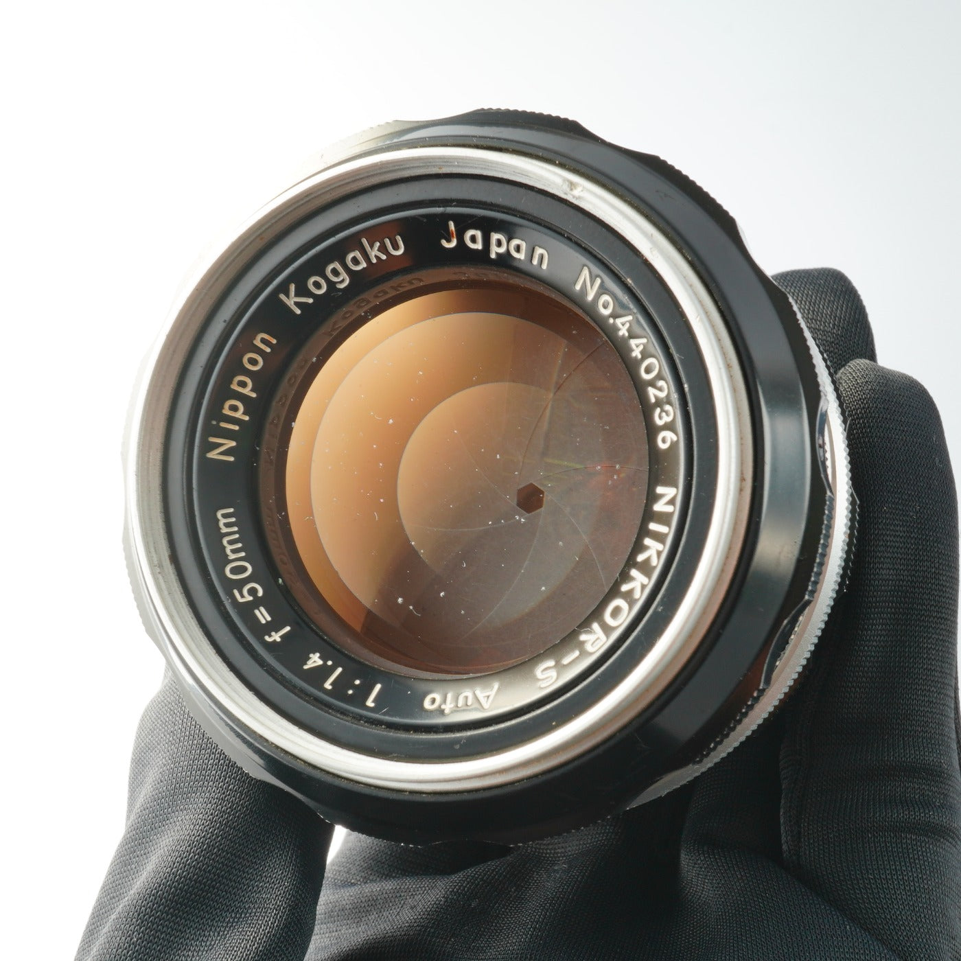 Nikon Nikkor-S Auto 50mm F/1.4 " 6 Blade " 非Ai 単焦点レンズ