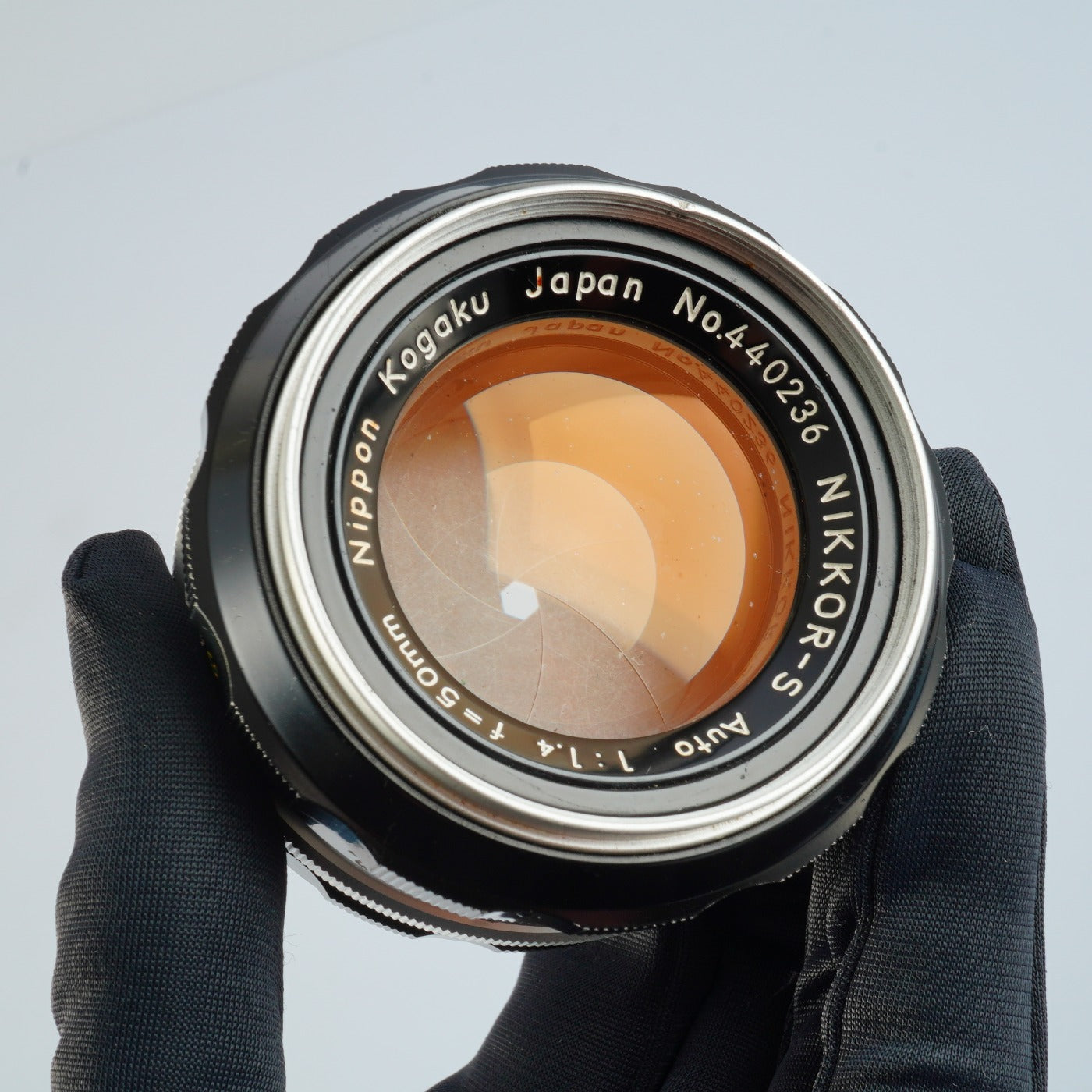 Nikon Nikkor-S Auto 50mm F/1.4 " 6 Blade " 非Ai 単焦点レンズ