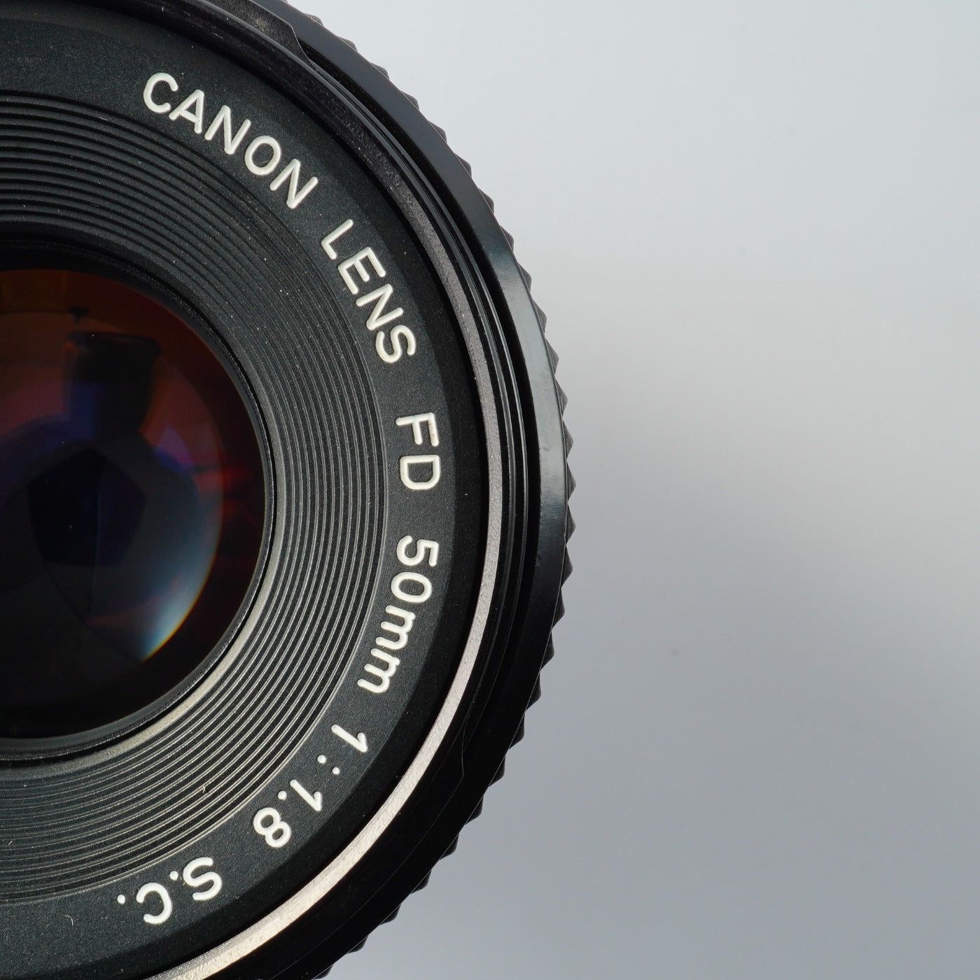 Canon FD 50mm F/1.8 S.C. 単焦点レンズ