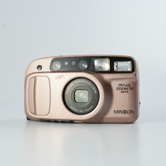 MINOLTA RIVA ZOOM 70 DATE コンパクトフィルムカメラ