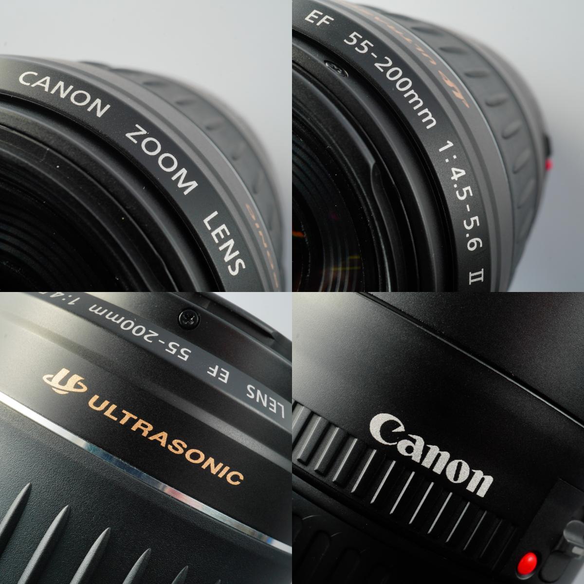 Canon EF 55-200mm F/4.5-5.6 Ⅱ USM ズームレンズ