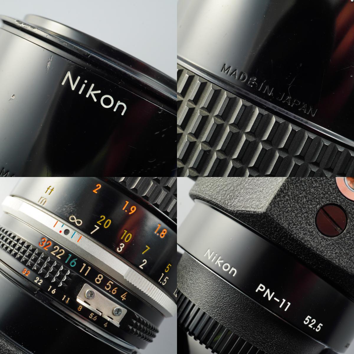 Nikon Micro-NIKKOR 105mm F/4 Ai-s + PN-11 Extension Tube 単焦点レンズ