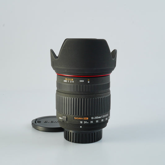 SIGMA DC 18-200mm F/3.5-6.3 D (Nikon F用) ズームレンズ