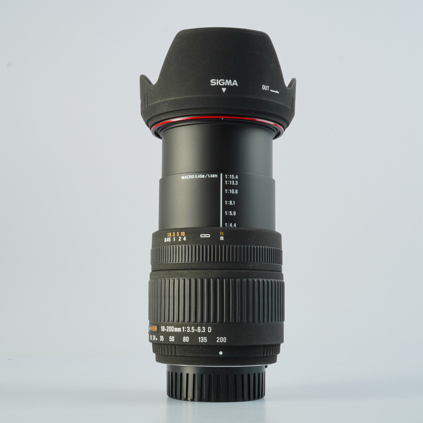 SIGMA DC 18-200mm F/3.5-6.3 D (Nikon F用) ズームレンズ