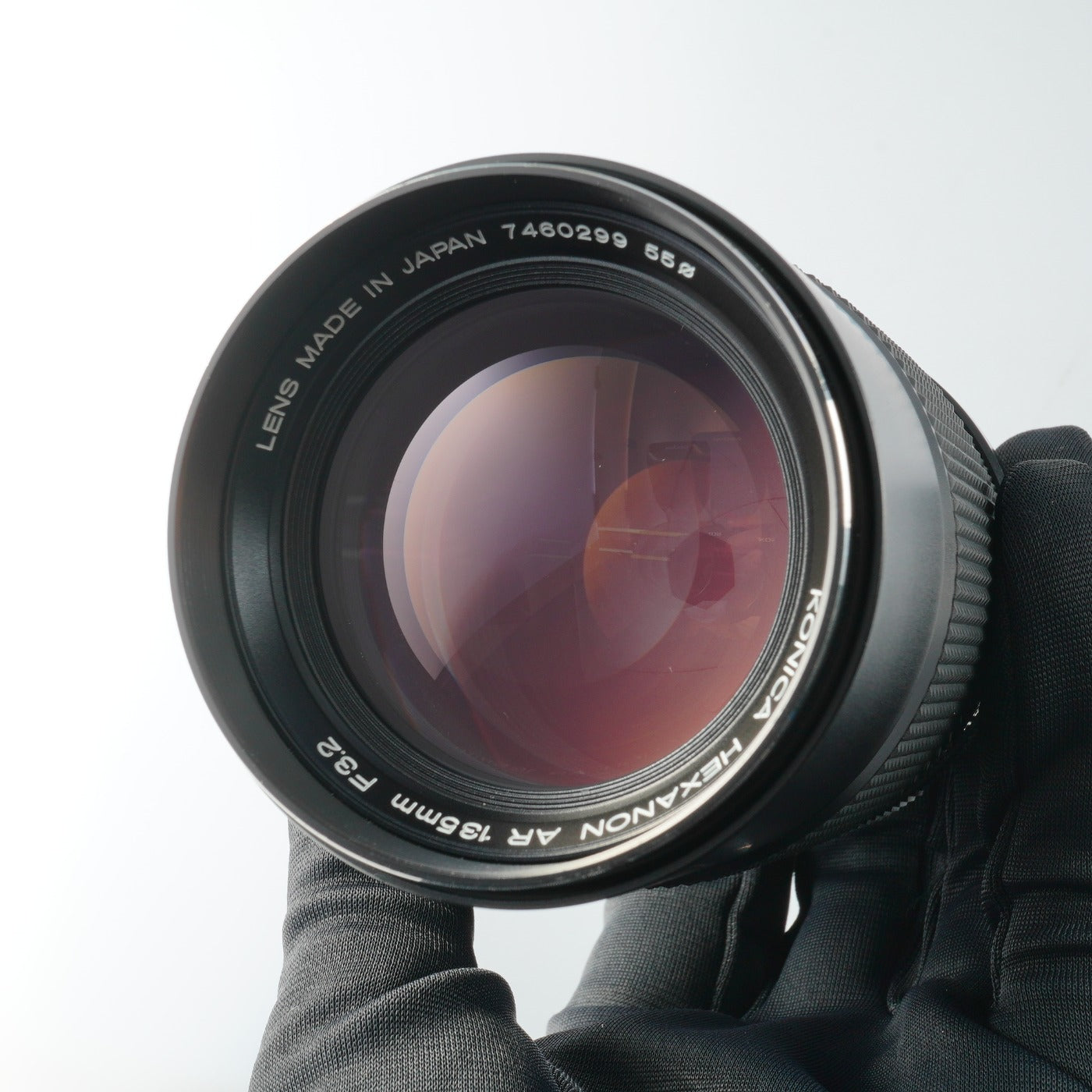 Konica HEXANON AR 135mm F/3.2 単焦点レンズ