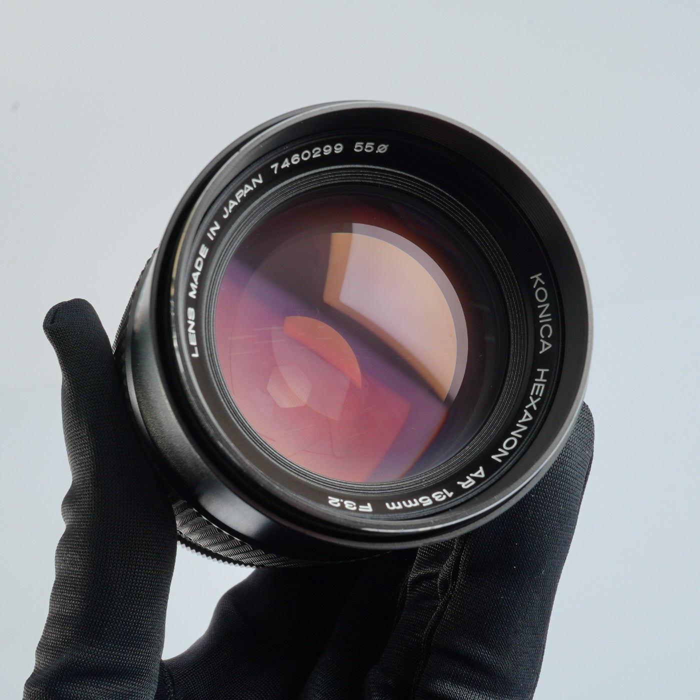 Konica HEXANON AR 135mm F/3.2 単焦点レンズ