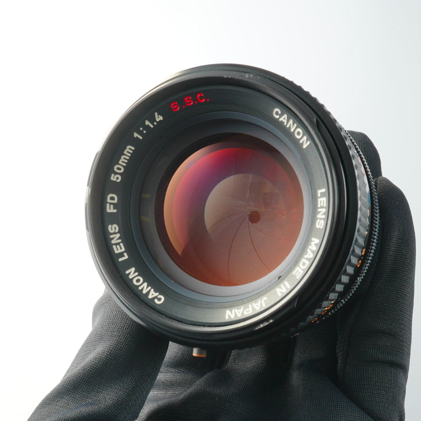 Canon FD 50mm F/1.4 S.S.C. A mark 単焦点レンズ