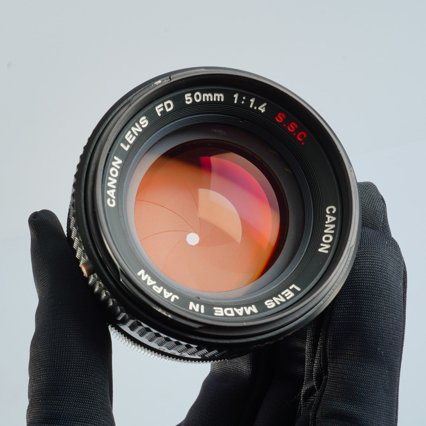 Canon FD 50mm F/1.4 S.S.C. A mark 単焦点レンズ