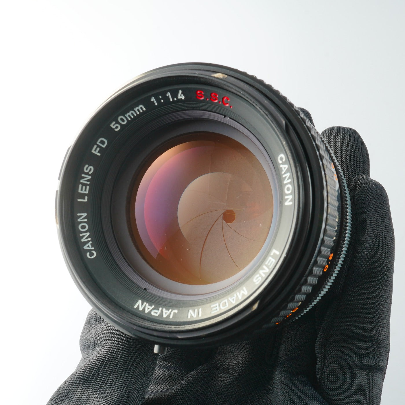Canon FD 50mm F/1.4 S.S.C. A mark 単焦点レンズ
