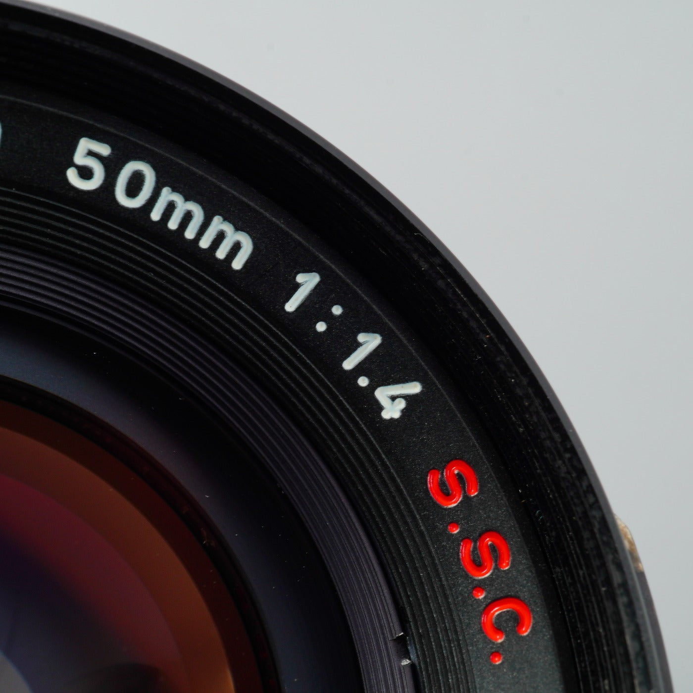 Canon FD 50mm F/1.4 S.S.C. A mark 単焦点レンズ