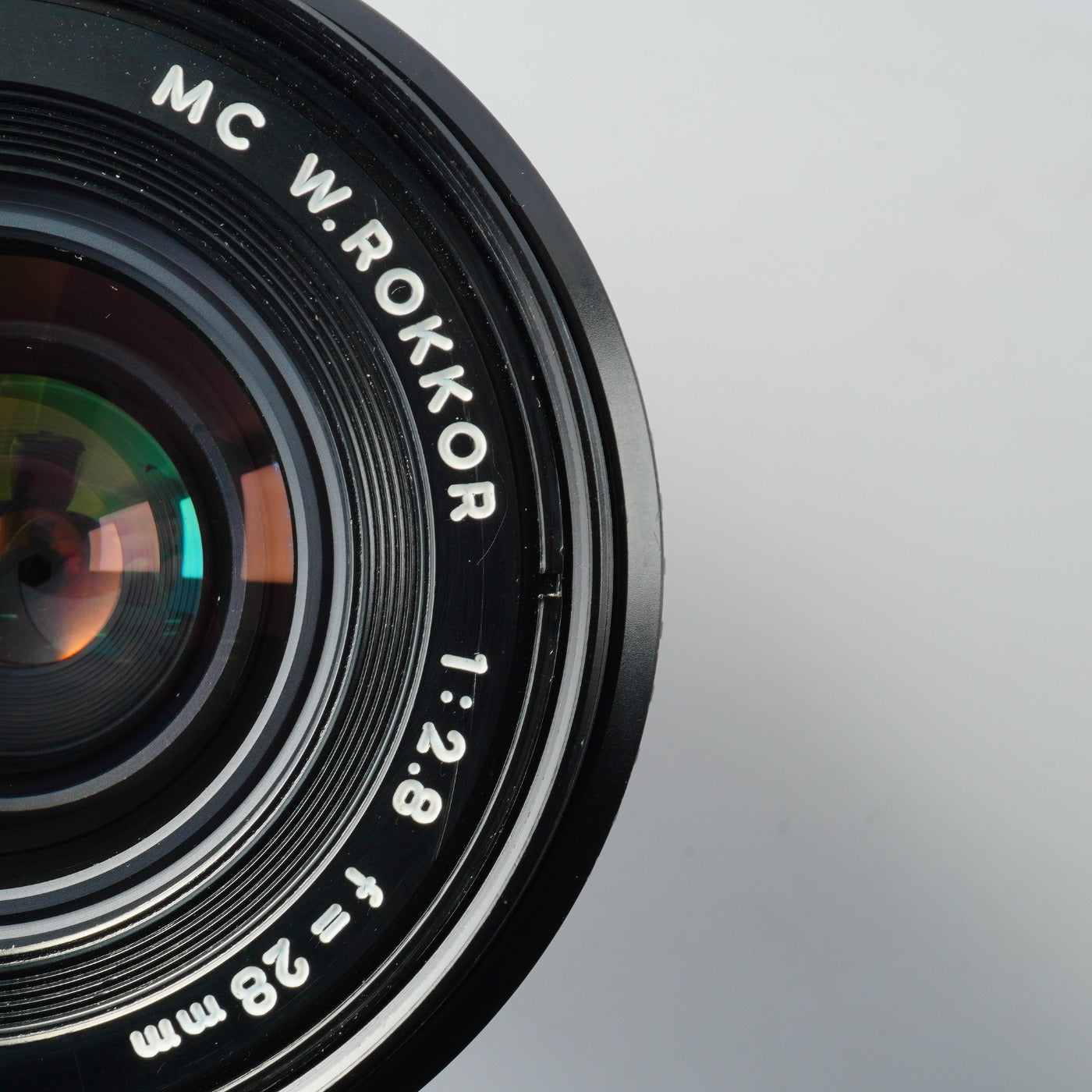 MINOLTA MC W.Rokkor 28mm F/2.8 単焦点レンズ