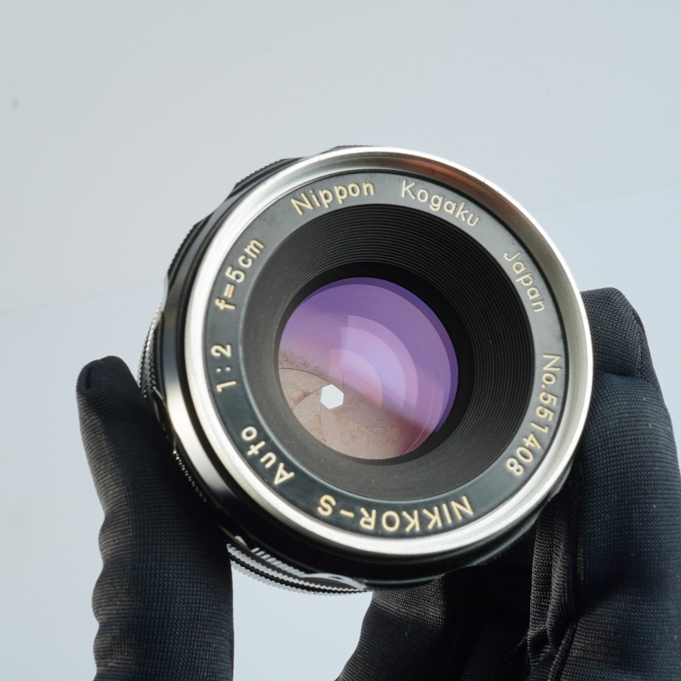 Nikon Nippon Kougaku NIKKOR-S Auto 5cm 50mm F/2 非Ai PAT.PEND. Model 単焦点レンズ