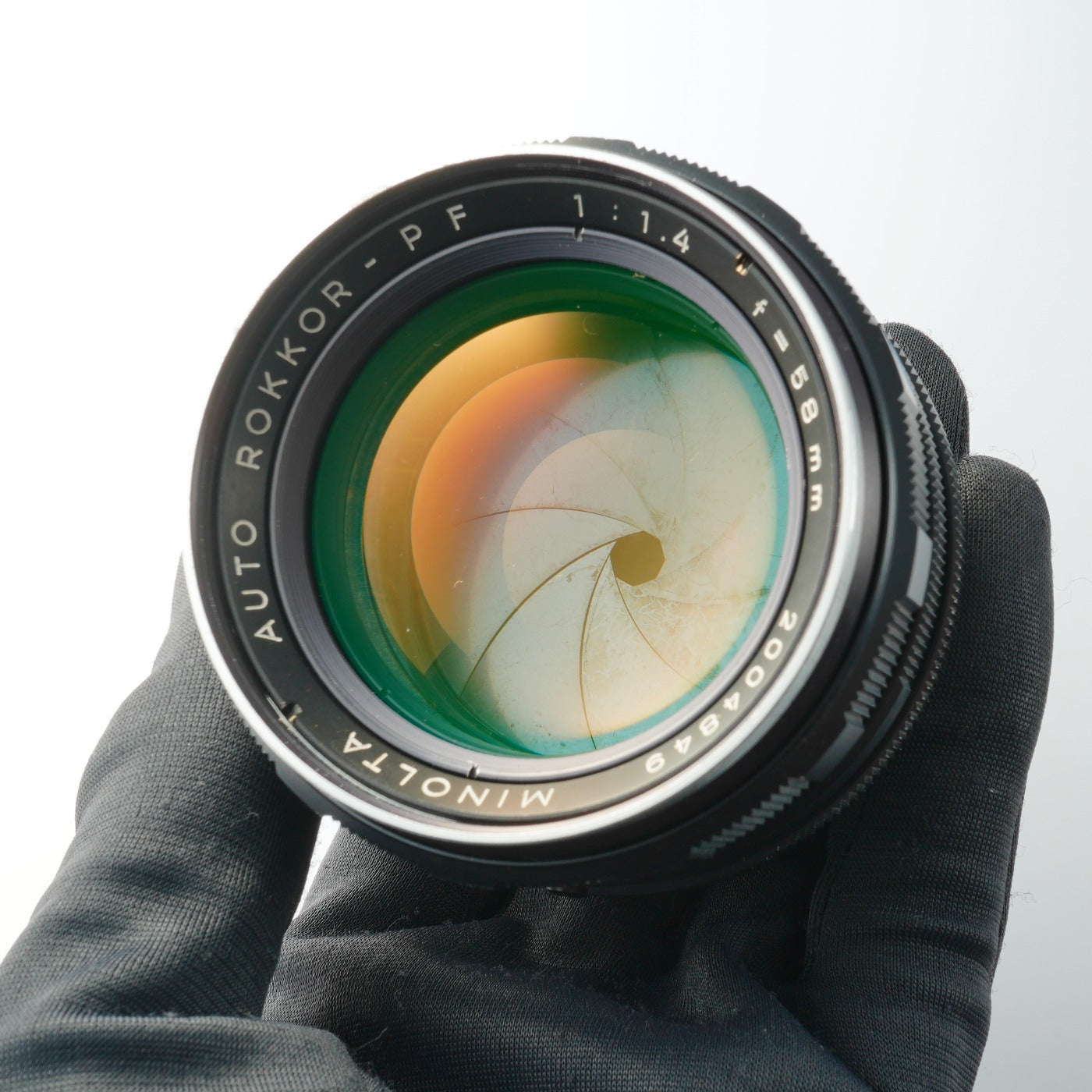 MINOLTA AUTO ROKKOR-PF 58mm F/1.4 単焦点レンズ