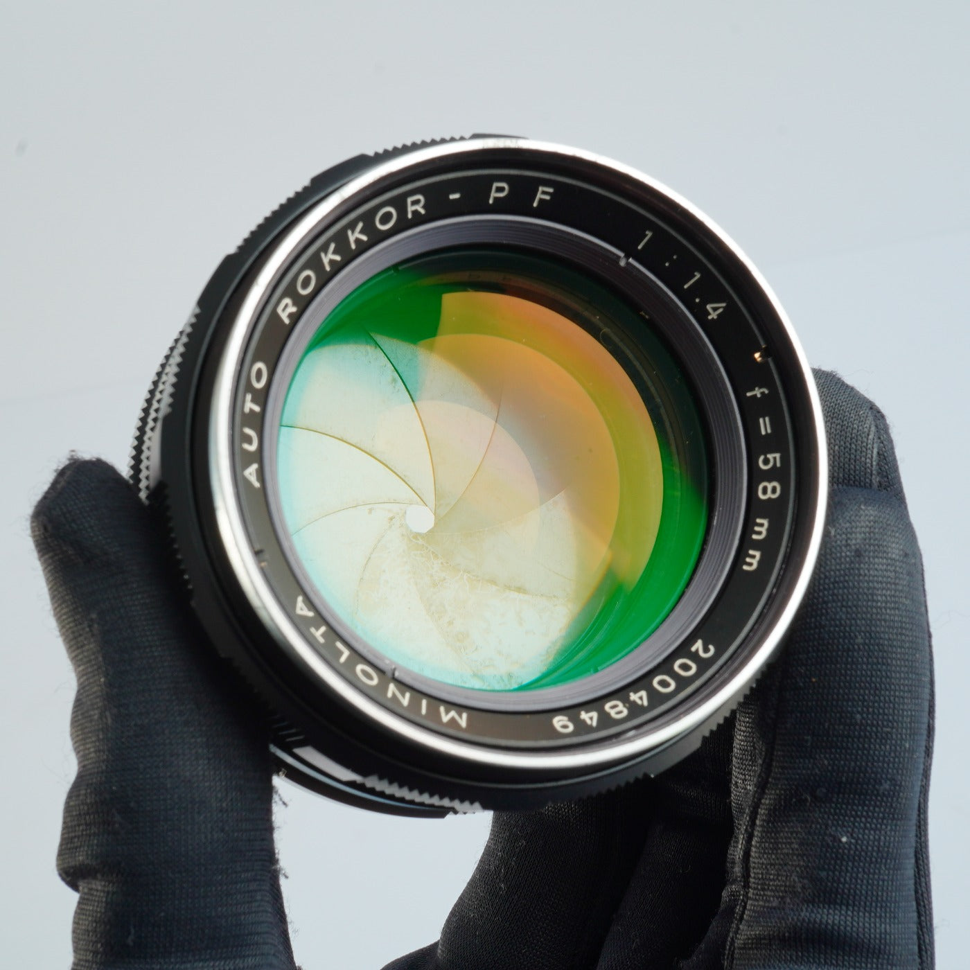 MINOLTA AUTO ROKKOR-PF 58mm F/1.4 単焦点レンズ